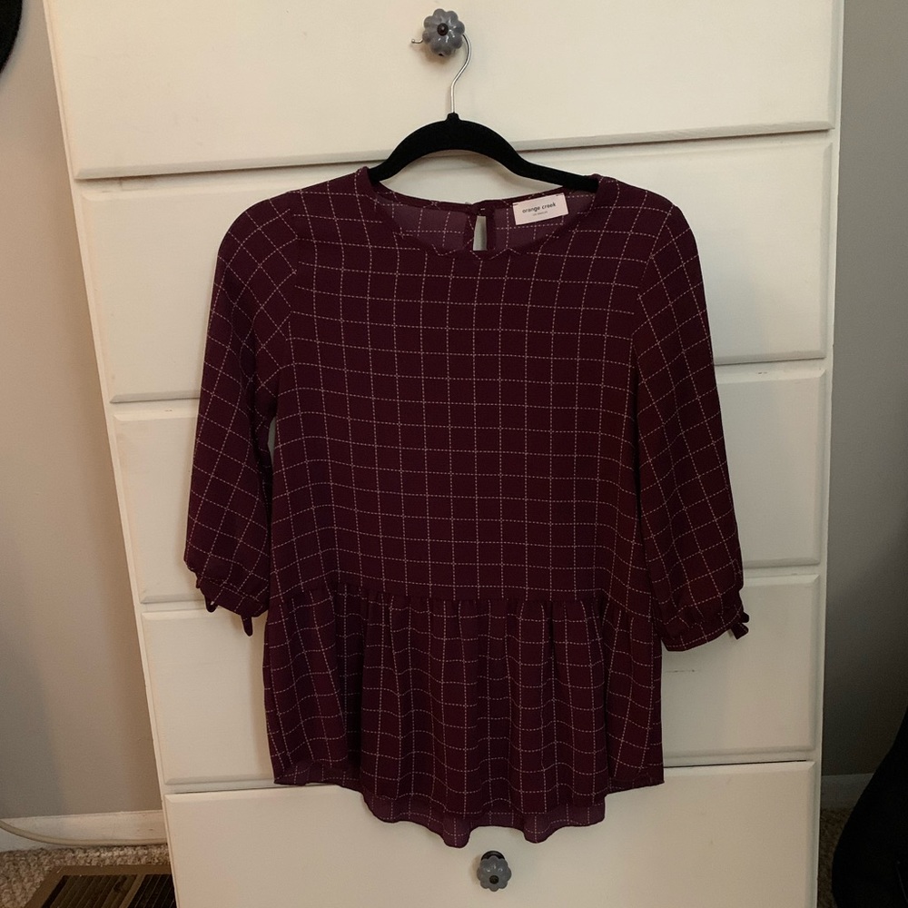 Peplum “Dressy” Blouse